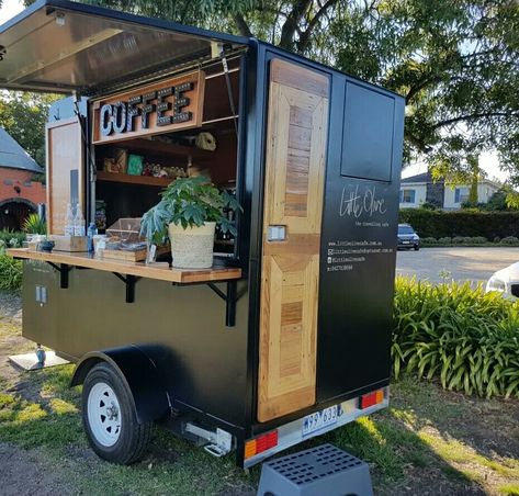 Kombi Food Truck, Mobile Coffee Cart, Coffee Food Truck, Gerobak Dorong, Mobile Cafe, Mobile Coffee Shop, Cafeteria Food, Coffee Trailer, Coffee Van