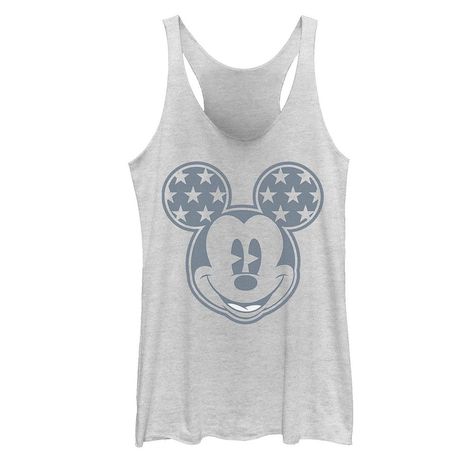 Star Tank Top, Disney Drinks, Lilo And Stitch Ohana, Disney Tanks, Disney Gift, Womens Tank Top, White Heather, Love Disney, Tank Girl