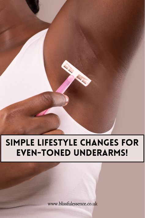 Who knew simple tweaks in my daily routine could make a huge difference to my dark armpits? Following this blog's advice on wearing breathable fabrics, avoiding harsh chemicals, and trimming before shaving has left me amazed by the results! #lifestylechanges #underarm #bodyconfidence #darkarmpits #preventdarkunderarms Dark Armpits, Dark Underarms, Health Vitamins, Diy Remedies, Natural Sleep Remedies, Laser Therapy, Hormonal Changes, Body Confidence, Simpler Lifestyle