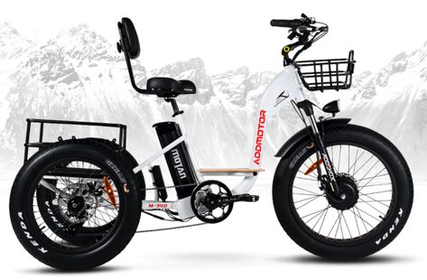 3 Wheel Electric Bike, 4 Wheel Bicycle, Cheap Electric Bike, Ebike Electric Bicycle, Bike Cart, Trike Bicycle, E Bicycle, Adult Tricycle, Tricycle Bike