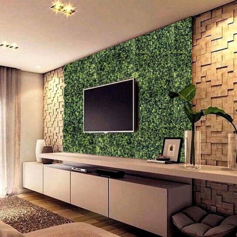 Modern Artificial Grass Designs And iDeas For Interior Wall || Grass Wall Decorating|| TOP 35+ Grass Wall Behind Tv, Faux Grass Wall Living Room, Grass Wall Decoration Ideas Living Room, Grass Wall Living Room, Artificial Grass Wall Decoration Ideas, Tv Wall Design Modern Luxury, Entrance Ideas Entryway, Wall Behind Bed, Artificial Grass Wall