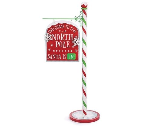 Welcome To The North Pole, North Pole Sign, Pole Sign, Unique Christmas Decorations, Xmas Diy, The North Pole, Office Christmas, Navidad Christmas, Christmas Photoshoot