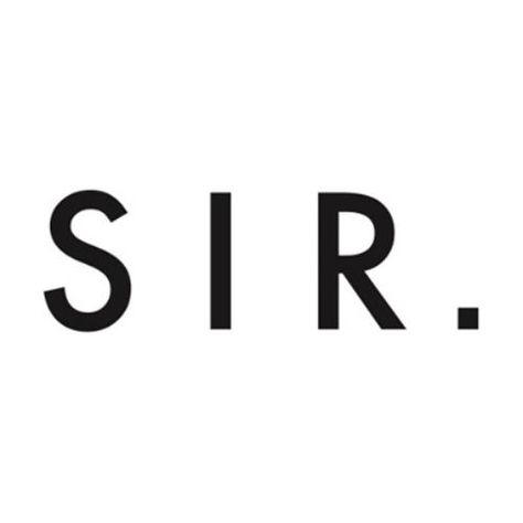 SIR. The Label's logo is in the type- Sans Serif, which is simplistic and minimalist, parallelling with the entire brand's aesthetic. The logo and type is shortened and in capital letters to just- SIR. for easy recognition and reading capabilities Sans Serif Logo, Serif Logo, Sir The Label, Logo Typography, Branding Mood Board, Capital Letters, Typography Logo, Minimalist Logo, Colour Palette