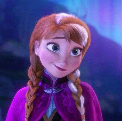 I'm Anna  Princess of Arendelle I'm Elsa's sister Anna Frozen Hair, Queen Iduna, Arendelle Frozen, Anna Hair, Lion King Drawings, Frozen 2013, Frozen Hair, Anna Disney, Anna Karina