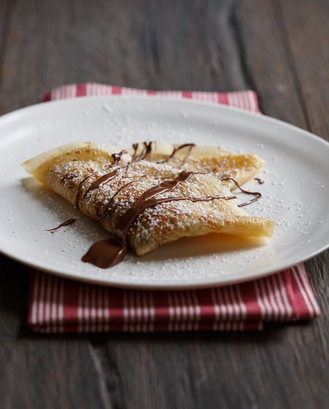 The Best Nutella Crêpe Recipe - The Yellow Table Nutella Crepes Recipe, Crêpe Recipe, Best Crepe Recipe, Crepe Recipe, Nutella Crepes, Crepes Recipe, Savory Crepes, Yellow Table, Homemade Pancakes