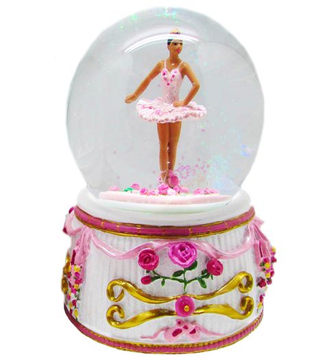 BALMWG-AA: Turning Ballerina Musical Snow Globe Ethnic - Plays "Serenade' by Shubert - Retail Only - Available Fall 2015! Nutcracker Gifts Ballet, Ballet Gifts, Ballerina Decor, Easter Egg Pattern, Musical Snow Globes, Ballet Gift, Nutcracker Soldier, Globe Ornament, Best Stocking Stuffers