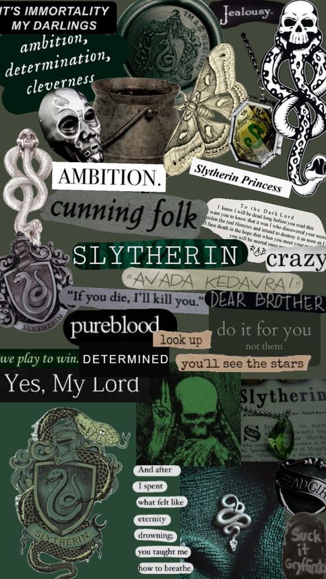 #harrypotterhouses #slytherin #wallpaper Slytherin Collage, Slytherin Core, Slytherin Quotes, Hp Wallpaper, Slytherin Stuff, Slytherin Wallpaper, Harry Potter Phone, Draco Malfoy Hot, Malfoy Family