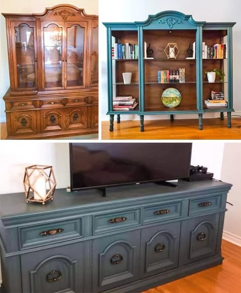 Old Bookcase, Gothic Furniture, Diy Furniture Renovation, Furniture Renovation, Refurbished Furniture, Furniture Restoration, Flipping Furniture, Redo Furniture, Repurposed Furniture