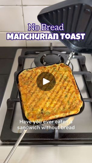 548K views · 665 reactions | 🍞 No Bread Manchurian Toast ! This is perfect for breakfast or snack & is packed with veggies

🥗 1 big bowl of veggies (Cabbage, carrots, beans, broccoli,baby corn & corn)
🧂 Salt, Pepper & Chilli Flakes
🍃 Handful of coriander
👝1/3 cup Besan
🌾1/3 cup Flour 
🥔1/2 tsp Baking Powder

Filling - 
🧀Cheese, bell peppers, chillies, coriander & some garlic

Little butter or oil to cook 

🌟 Vishesh Tippani
- Cook the toastie well on both sides before opening
- Cook on medium to low flame

#ManchurianToast #Manchurian #toast #NoBreadToast #ChilliCheeseToastie | Neha Deepak Shah Bread Manchurian, Bread Snacks Recipe, Hebbar's Kitchen, Baby Corn, Bread Snacks, Bread Toast, Chilli Flakes, Big Bowl, Bell Peppers