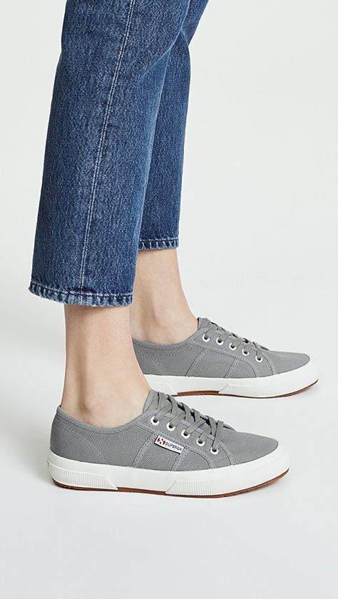 Superga 2750 Cotu Classic Sneakers | SHOPBOP Celebrity Sneakers, Superga Cotu, Elegant Sneakers, Everyday Sneakers, Superga 2750, Adidas Shoes Superstar, Superga Shoes, Vegan Sneakers, Shoe Image