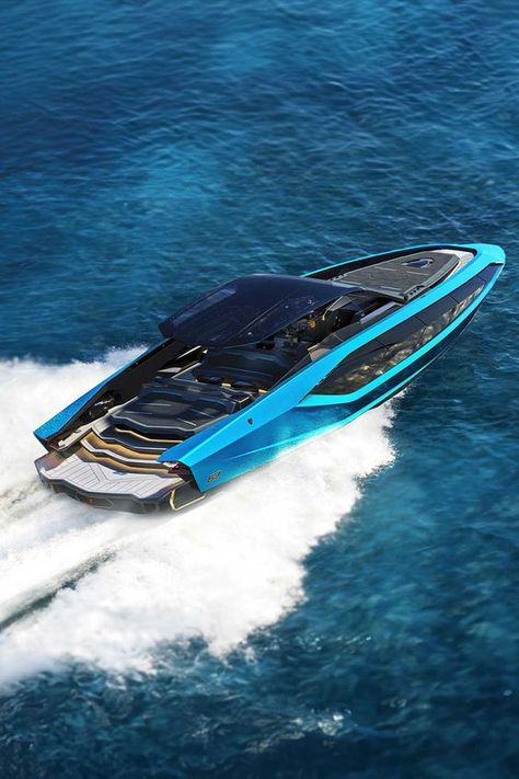 Tecnomar for Lamborghini 63: The Pinnacle of Luxury Speed Boats#YachtConservationProjects #SustainableSailing #ProtectOurWaters #GreenYachting #EcoFriendlyVoyages Lamborghini Speed Boat, Lamborghini 63 Yacht, Lamborghini Boat, Lamborghini Yacht, Speed Boats Racing, Miami Summer, Yacht Week, Best Yachts, Mega Yacht