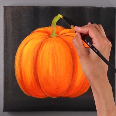 Pumpkin Painting Ideas, Painting Skills, Pumpkin Painting, Country Crafts, Fall Decorating, Painted Pumpkins, Painting Ideas, Fall Decor, Acrylic Painting