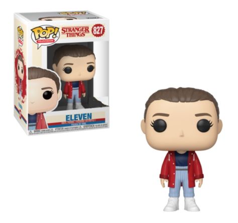 Stranger Things Funko Pop! Eleven (Red Jacket) Stranger Things Funko Pop, Stranger Things Merch, Dark Pop, Funko Pop Dolls, Funk Pop, Funko Pop Toys, Stranger Things Season 3, Stranger Things 3, Funko Pop Collection