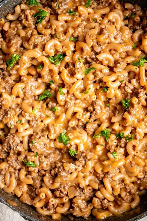 Homemade Hamburger Helper - Ahead of Thyme Turkey Helper, Healthy Hamburger Helper, Healthy Hamburger, Baked Ziti With Sausage, Best Ground Beef Recipes, Easy Fall Dinners, Hamburger Helper Recipes, Juicy Hamburgers, Meat Lasagna