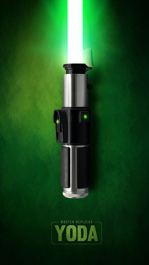 #yoda #masterreplica #lightsaber #saberlife Yoda Lightsaber Tattoo, Star Wars Lightsaber Designs, Lightsaber Tattoo, Lightsaber Hilts, Yoda Lightsaber, Jedi Lightsaber, Lightsaber Design, Sabre Laser, Lightsaber Hilt