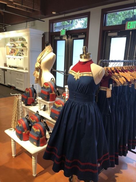 Cherry Tree Lane, Marvel Dress, Marvel Store, Marvel Fashion, Marvel Clothes, Dapper Day, Disney Dresses, Disney Springs, Disney Merchandise