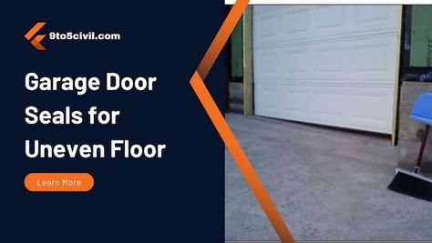 Garage Door Seals for Uneven Floor When a garage door is installed on an uneven surface, narrow gaps are created under it. From which dust and cold air enters the garage. If you want to effectively block dust, dirt, and cold air in the garage, … 6+ Best Garage Door Seal for Uneven Floor Read More » How To Seal A Garage Door, Insulation Garage Door, Garage Door Side Seal, Garage Door Weather Proofing, Replace Garage Door Bottom Seal, Garage Door Threshold Seal, Garage Door Bottom Seal, Garage Door Threshold, Garage Door Weather Stripping