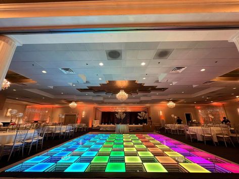 How to Build an LED Dance Floor: A Step-by-Step Guide Diy Dance Floor Lighting, Diy Light Up Dance Floor, Diy Wedding Dance Floor, Dance Floor Diy, Disco Dance Floor, Light Up Dance Floor, Disco Floor, Dance Floor Rental, Led Dance Floor