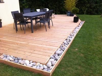 Veranda Design, Wooden Deck, Budget Patio, Apartment Patio, Small Deck, Pallet Outdoor, Ideas Backyard, Decks Backyard, Backyard Deck