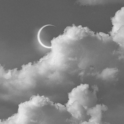 White + Core + Aesthetic, Mooncore Aesthetic, Sky Twitter, Moon Black And White, Angelic Aesthetic, Cloud Icon, Moon Clouds, Light Blue Aesthetic, Moon Black