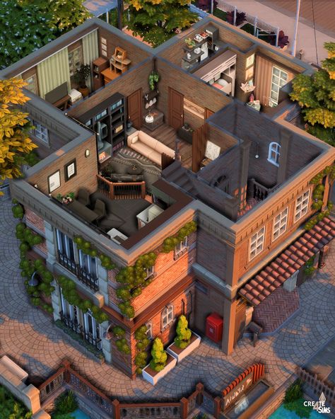 San Myshuno Rentals - The Sims 4 Rooms / Lots - CurseForge Sims 4 Art Apartment, Sims 4 San Myshuno House, Sims 4 City Apartment, Sims San Myshuno, Sims 4 City Living Apartments Ideas, Sims 4 Duplex Floor Plans, Trailer Home Sims 4, Sims 4 Floorplan Apartments, Ts4 Britechester