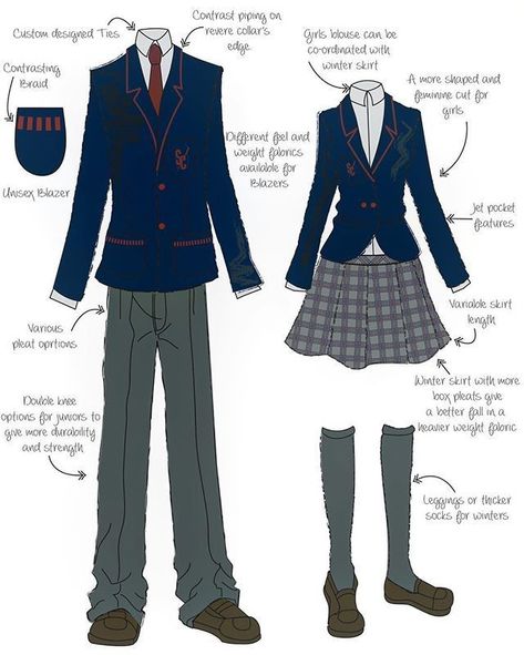 School Uniform Drawing, Uniform Drawing, Winter Illustrations, Japanese Uniform, Anime Uniform, High School Uniform, School Uniform Kids, School Uniform Outfits, School Uniform Fashion