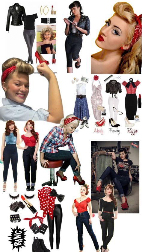 Temafest 2024 Diy 50s Costume Women 50 Style, Diy 50s Costume Women, 50s Pinup Outfits, 50s Costume Women, Rockabilly Outfits For Women, Wedding Performance, 50s Costume, 50s Pinup, Outfits Wedding