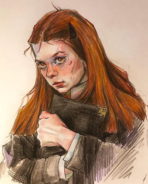 Ginny Weasley | Fanart | Harry Potter Ginny Weasley Fanart, Weasley Fanart, Ginny Weasley Fan Art, Fanart Harry Potter, Yer A Wizard Harry, Characters Inspiration Drawing, Hogwarts Aesthetic, Harry Potter 2, Ginny Weasley