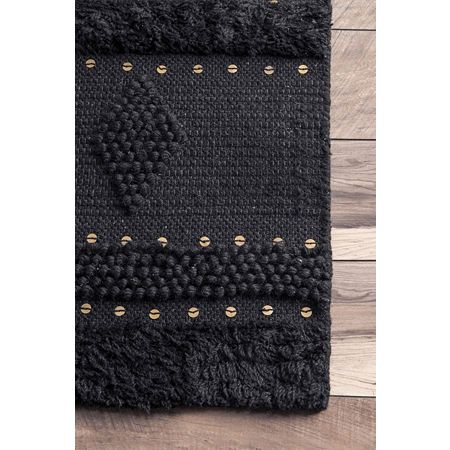 Black Rug Living Room, Rugs Floor, Well Decor, Shag Area Rug, Black Area Rugs, Sisal Rug, Rectangular Rugs, Toddler Room, Black Rug