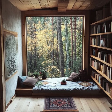 Yoga Nook, Wabi Sabi Bedroom, Bedroom Book, Minimal House Design, Fairy House, Apartment Design, Beautiful Space, Room Interior, Nook