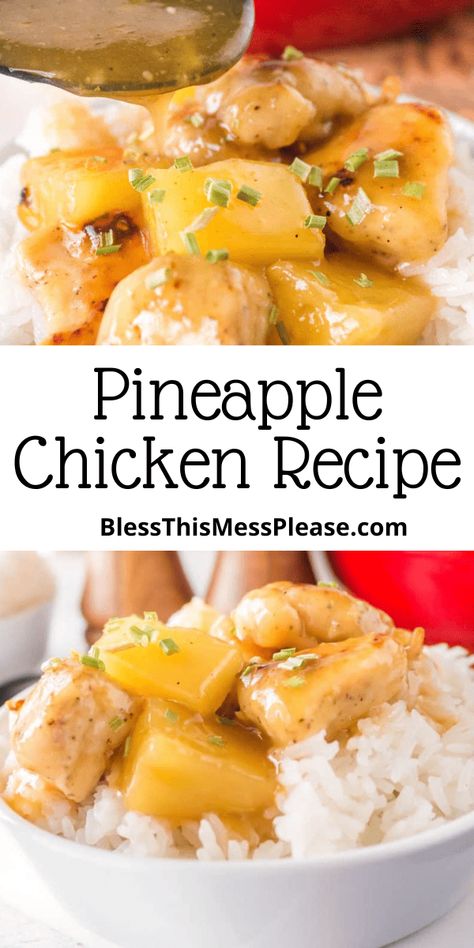 Pineapple Chicken Freezer Meal, Pineapple Dipping Sauce For Chicken, Sweet Pineapple Chicken, Pineapple Soy Sauce Chicken, Asian Pineapple Sauce, Hawaii Chicken Pineapple, Baked Pineapple Chicken Recipes, Pineapple Coconut Chicken, Canned Pineapple Chunks Recipes