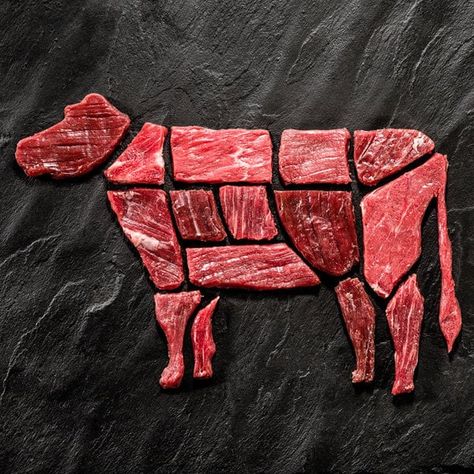 Meat Food Styling, Cheap Steak, Expensive Steak, Cow Meat, Meat Art, Meat Store, Premium Meat, Meat Shop, Meat Markets