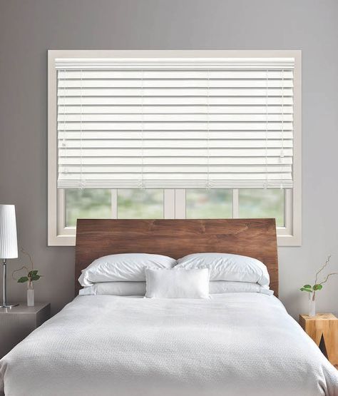 Vinyl Mini Blinds - Mini Blinds - The Home Depot Bali Essentials, Blinds Installation, Vinyl Mini Blinds, Panel Track Blinds, Vinyl Blinds, Cordless Blinds, Blinds Window, Faux Wood Blinds, Kitchen Blinds