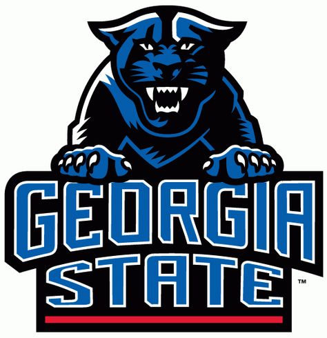 Georgia State Panthers #atlanta Georgia State University, Football Ticket, Raster To Vector, Sports Team Logos, Georgia State, College Logo, Sports Logos, Mens Soccer, State College