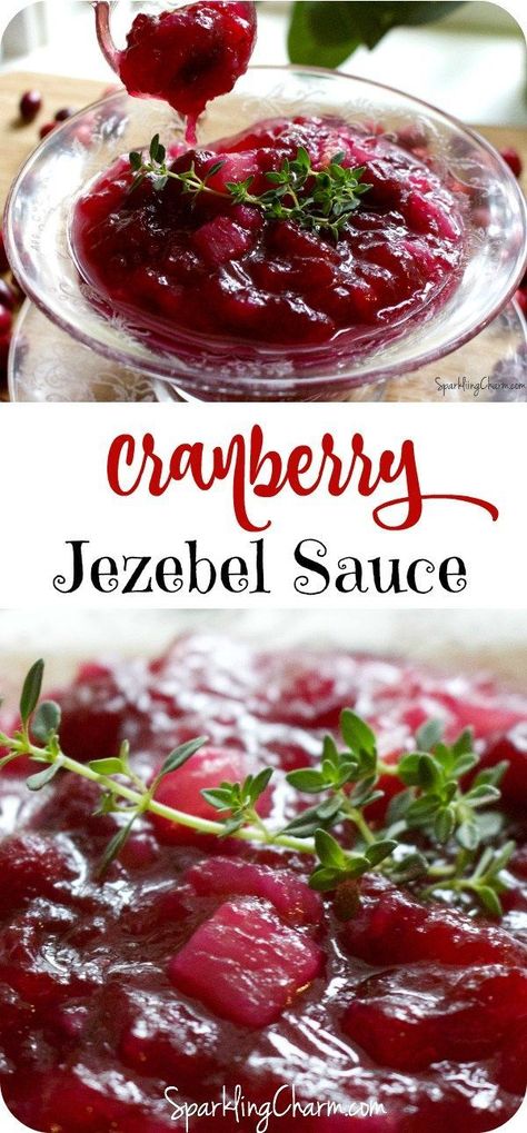 Cranberry Jezebel Sauce Jezebel Sauce, Easy Cranberry Sauce, Cranberry Dessert, Jellied Cranberry Sauce, Homemade Cranberry Sauce, Homemade Jelly, Holiday Ham, Cranberry Sauce Recipe, Cranberry Sauce Homemade