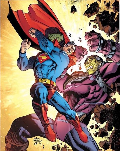 Mongul Dc, Andy Kubert, Superman Gifts, Superman Artwork, Superman Wallpaper, Superman Art, Dc Comics Heroes, Superman Comic, Univers Dc