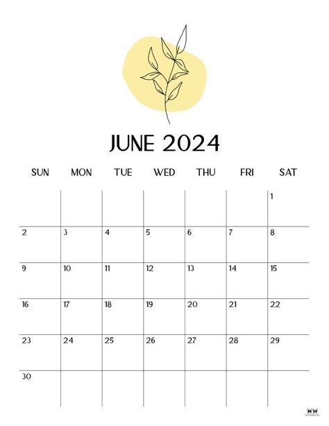 June 2024 Calendars - 50 FREE Printables | Printabulls | Monthly Printable Planner by  Rhonda Salazar June Calender Aesthetic, June 2022 Calendar, June Calendar Printable, June Month, Bullet Journal August, Free Planner Pages, June Calendar, Notes Inspo, August Calendar