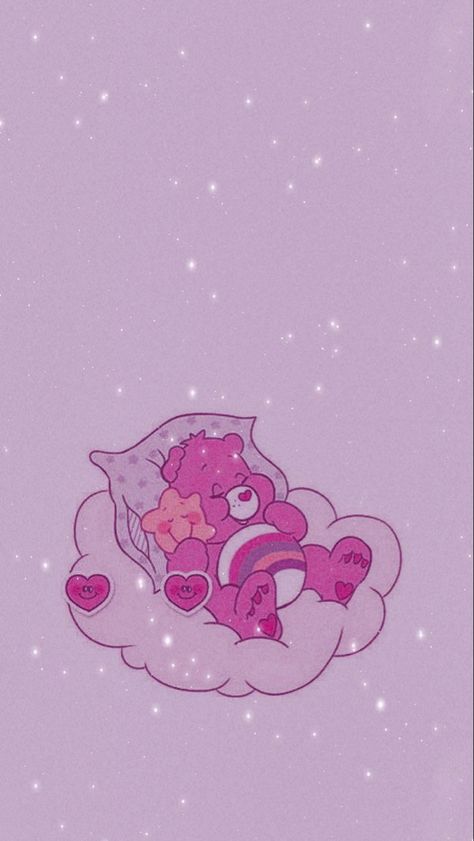 Care Bear Wallpaper, Pfp Wallpapers, Tout Rose, Pink Teddy Bear, Pink Teddy, Iphone Wallpaper Photos, Aesthetic Pfp, Pink Wallpaper Iphone, Cute Disney Wallpaper