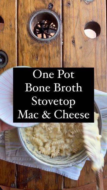 Corey Dunn on Instagram: "Is there anything more classic than Mac and cheese? This one hits all the marks: easy, fast, one pot, kid friendly, real food, and bone broth! It’s an excellent side dish. Recipe 1 tablespoon butter 2 cups bone broth 2 cups milk 1/2 teaspoon salt 12 Oz pasta (@jovial is my favorite brand) 1/4 teaspoon mustard powder 1/4 teaspoon onion powder 1/4 teaspoon garlic powder 1/8 teaspoon cayenne pepper 3 tablespoons grated parmesan cheese 2 1/2 cups grated cheese (I lik Bone Broth Mac And Cheese, Mac Abd Cheese, Mustard Powder, Stovetop Mac And Cheese, Bone Broth Recipe, Broth Recipes, Good Bones, Mac N Cheese Recipe, Cayenne Pepper