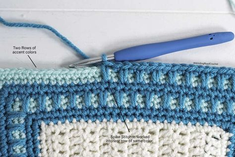 Simple Crochet Edgings And Borders Free Pattern, Crochet Aphgan Borders, Crotchet Blanket Borders, Crochet Blanket Border Free Pattern, Crochet Borders For Afghans, Crochet Blanket Edging Pattern Free, Crochet Border Stitches For Blankets, Simple Crochet Edging Patterns, Edging Crochet Blanket