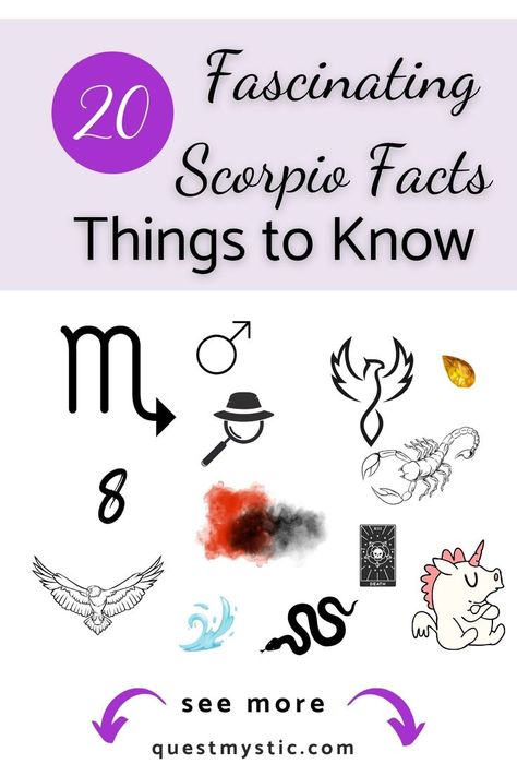 Scorpio symbols, glyphs and icons About Scorpio, Scorpio Symbol, Scorpio Zodiac Sign, The Scorpio, Scorpio Zodiac Facts, Astrological Symbols, Scorpio Facts, Celestial Art, Zodiac Art