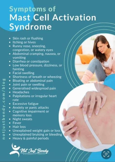 Mast Cell Activation, Mast Cell Activation Syndrome, Low Histamine Diet, Mast Cell, Watery Eyes, Low Blood Pressure, Ehlers Danlos Syndrome, Period Pain, Shortness Of Breath