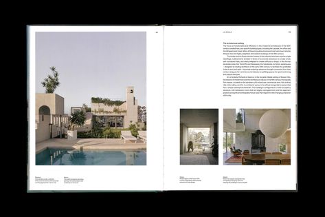 Queensland House, Coffee Table Book Layout, Editorial Layout Inspiration, Coffee Table Book Design, Architecture Brochures, 잡지 레이아웃, Architecture Panel, Architecture Magazine, Zine Design