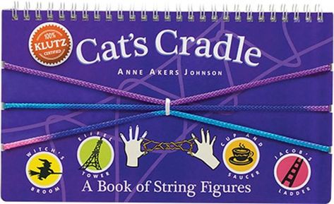 Klutz: Cat's Cradle Cat's Cradle, Partner Games, Non Toy Gifts, Cats Cradle, Jacob's Ladder, Travel Toys, Activity Kits, Retro Toys, Book Crafts