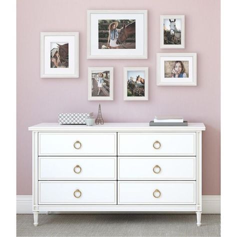 Wall Frame Ideas, Gallery Wall Frame Set, Wall Frame Set, Picture Frame Sets, Gallery Wall Frames, White Picture Frames, Easy Wall, Wall Gallery, Gallery Frame