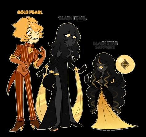 SUOC: Black stars crew by sariasong64 on DeviantArt Steven Universe Fusion, Universe Drawing, Steven Universe Diamond, Steven Universe Anime, Pearl Steven Universe, Steven Universe Oc, Steven Universe Au, Pearl Steven, Steven Universe Drawing