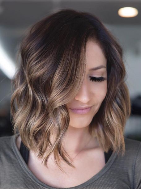 Copper Lob, Sleek Braid, Easy Short Haircuts, Long Bob Haircuts, Lob Haircut, Brown Hair Balayage, Short Hair Balayage, New Cut, Summer Hair Color