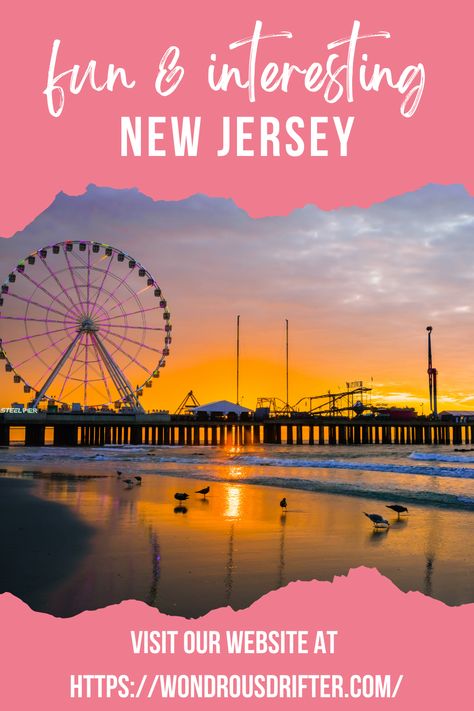 Fun and Interesting New Jersey Camden New Jersey, East Coast Travel, Newark New Jersey, Us Travel Destinations, Breathtaking Places, Unusual Things, Jersey City, Road Trip Usa, World Trade Center