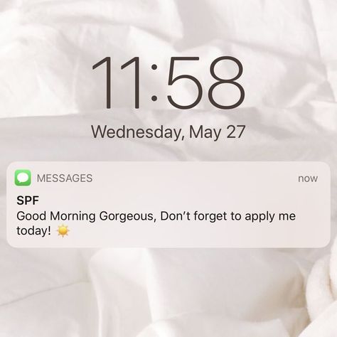 Spf Quotes, Spf Reminder, Good Morning Skincare, Spf Aesthetic, Skin Reminder, Beauty Post Ideas, Reminder Design, Skin Care Quotes, Reminder Post