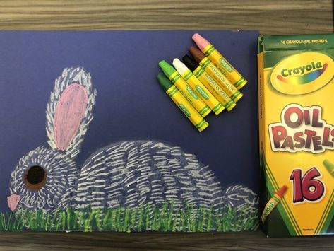 TEXTURE BUNNY ART LESSON is great for grades K-3. Teaches beginning drawing skills and an introduction to textures. Easter Art Lessons, Beginning Drawing, Bunny Art Projects, Easter Art Project, Grade 1 Art, Classe D'art, First Grade Art, Kindergarten Art Projects, Rabbit Crafts